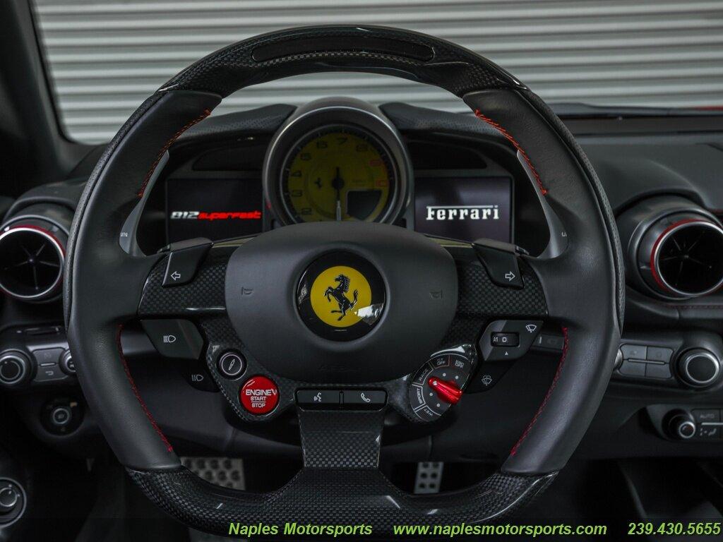 Used 2019 Ferrari 812 Superfast For Sale (Sold) Naples Motorsports Inc  Stock #20-244717