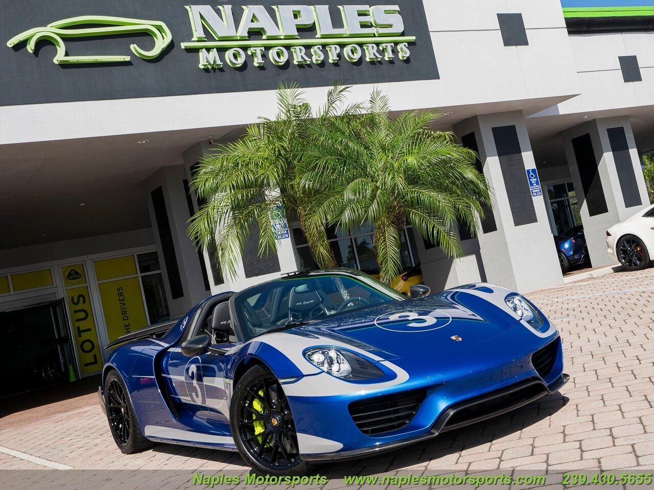 Used 2015 Porsche 918 Spyder For Sale (Sold)