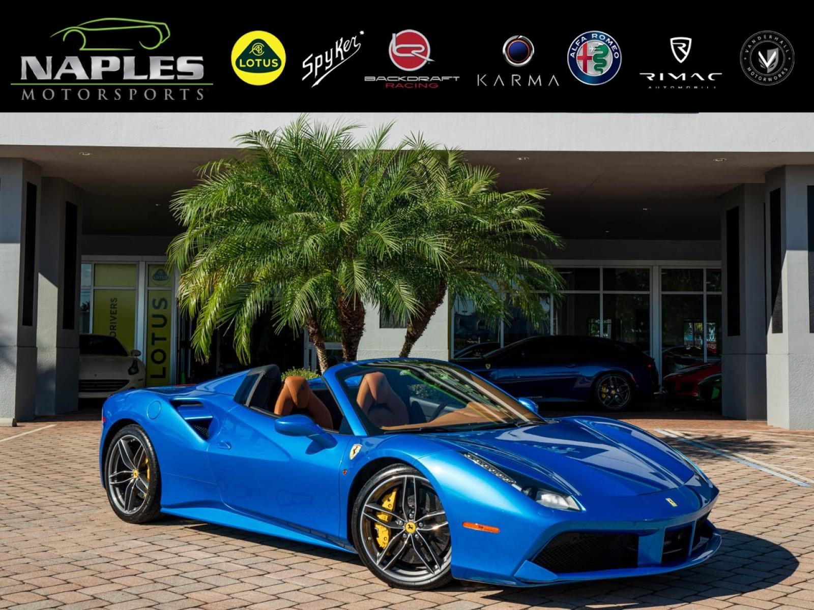 Used 2017 Ferrari 488 Spider For Sale (sold) 