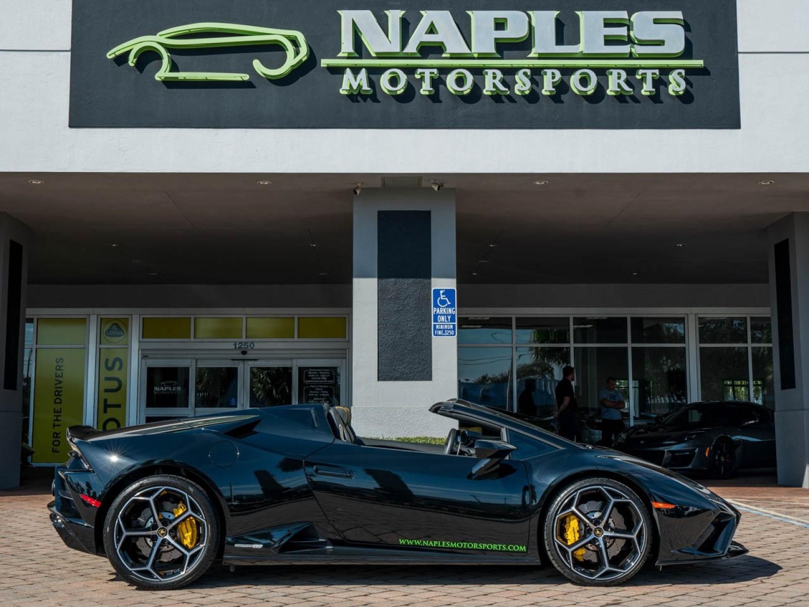 Used 2021 Lamborghini Huracan EVO Spider For Sale (Sold) | Naples 