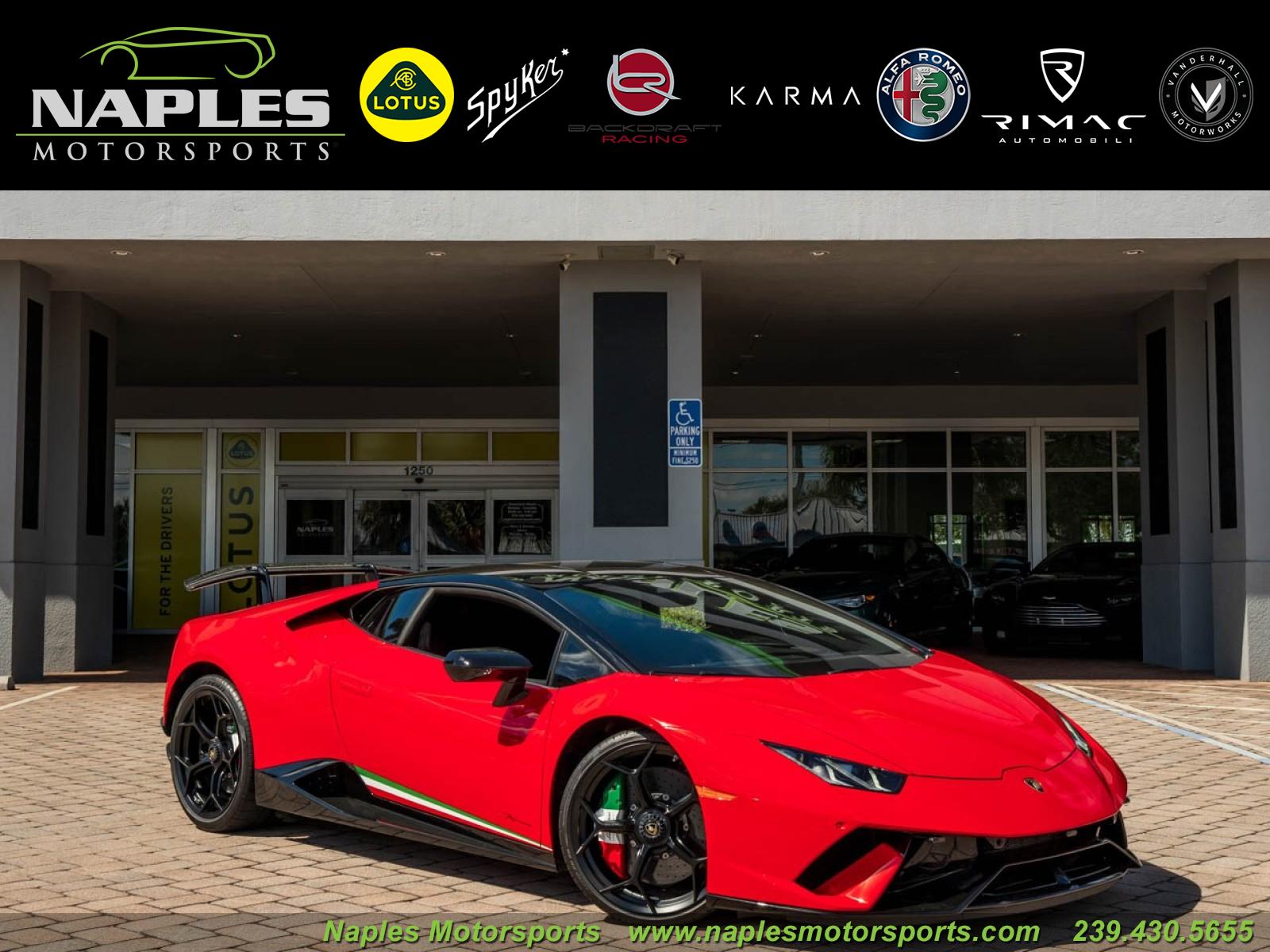 Used 2018 Lamborghini Huracan Performante For Sale (Sold) | Naples ...