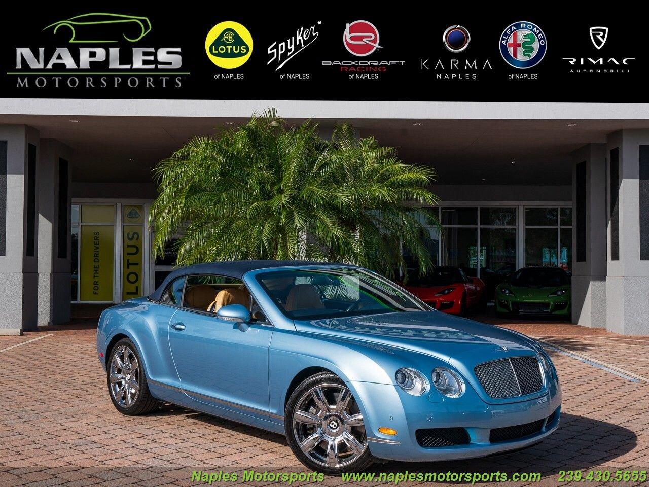 Used 2007 Bentley Continental GT GT For Sale (Sold) | Naples ...