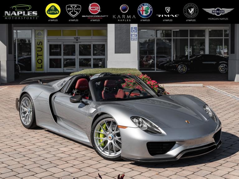 Used 2015 Porsche 918 Spyder Weissach for sale $3,299,995 at Naples Motorsports Inc in Naples FL