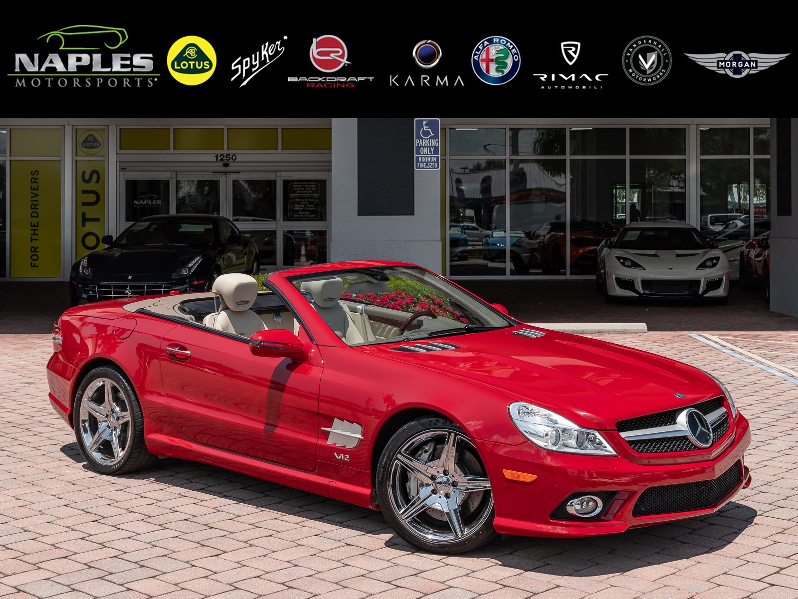 Used 2009 Mercedes-Benz SL-Class V12 For Sale (Sold) | Naples